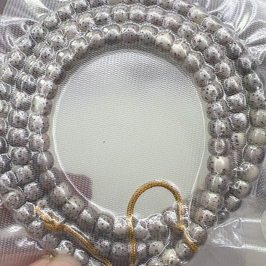 手串星月菩提87长老半臂大留白108-6左右