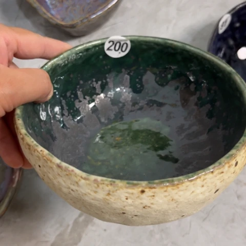 芬***2碗手工手捏碗盘咖啡杯
