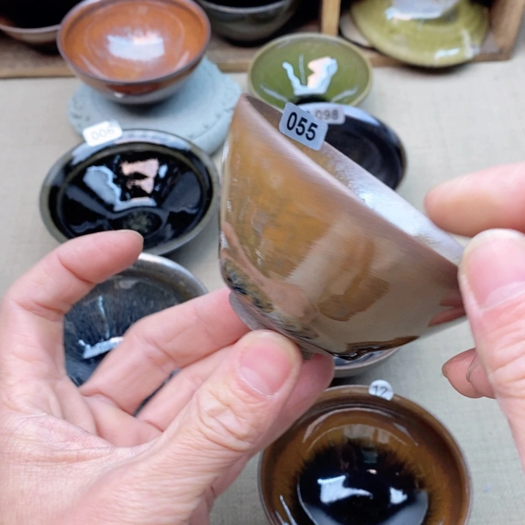 茶盏建盏主人杯漂亮055