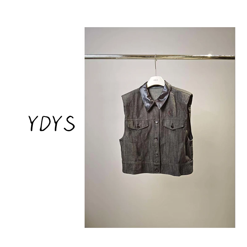 【YDYS】25K00742 2025新款时尚气质小众无袖马夹