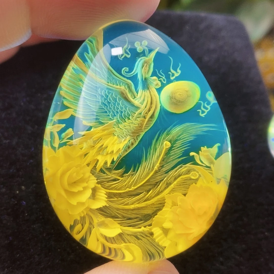 【闪购商品】金珀吊坠(不含链)未镶嵌