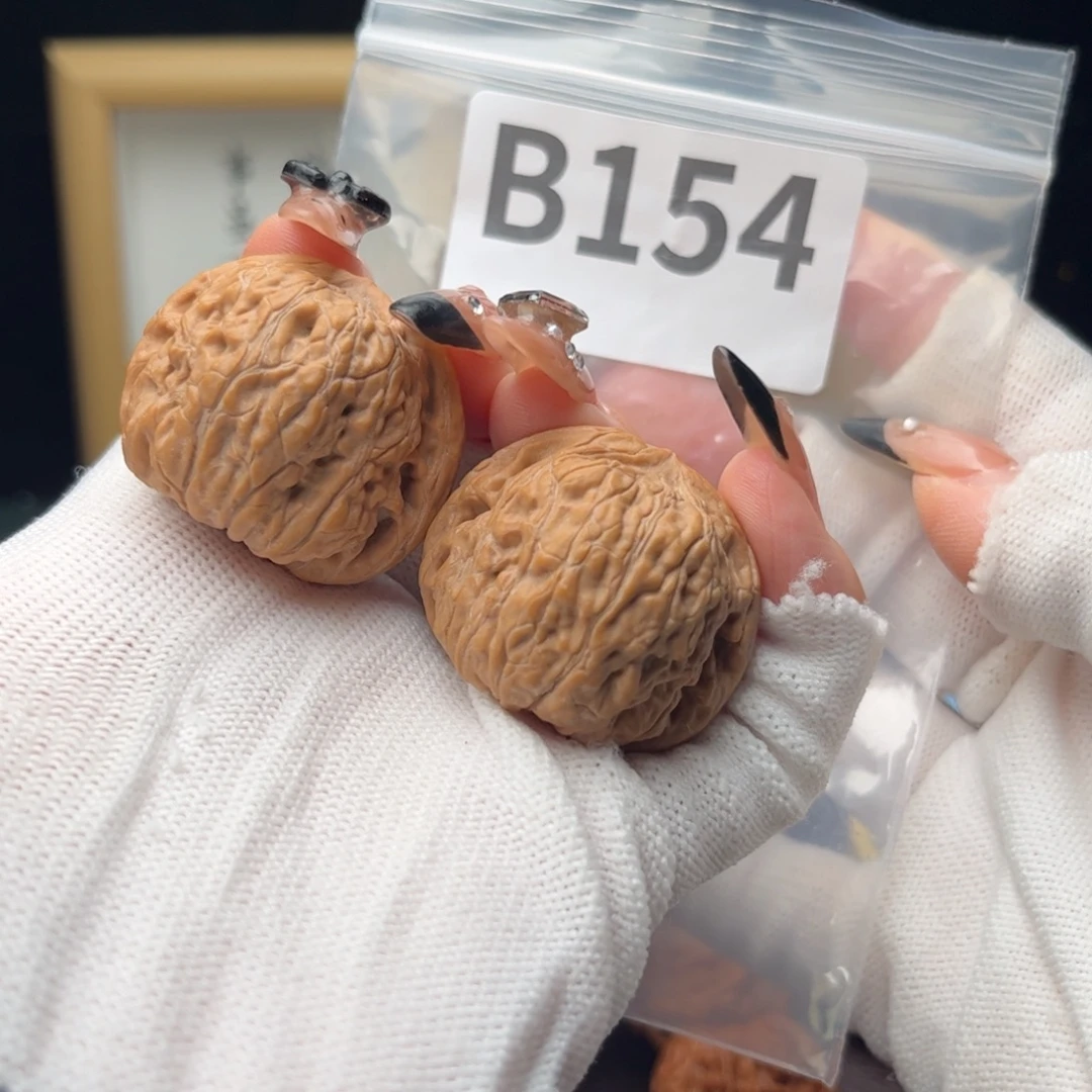 把件文玩核桃35平底锅b154