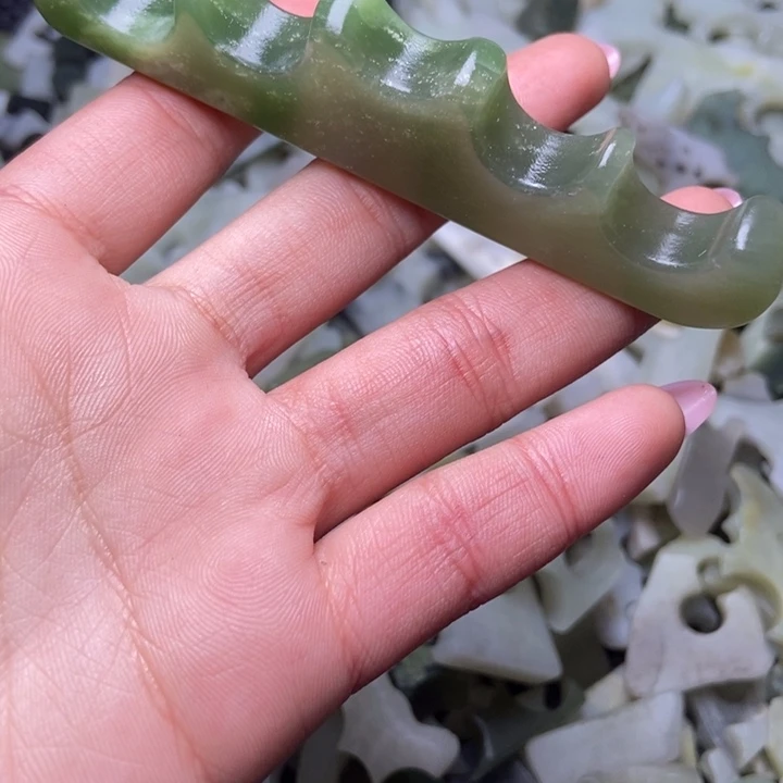 和田玉珠宝半成品未镶嵌十**九