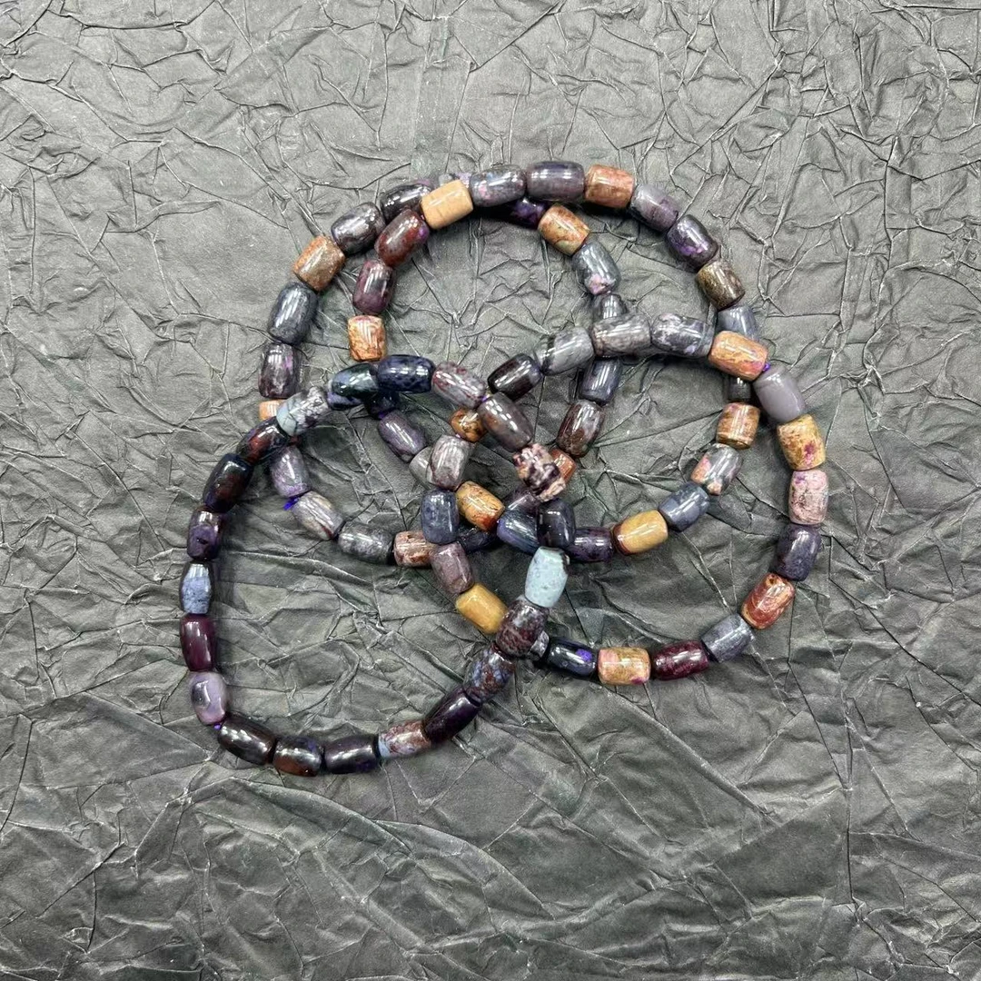 老四舒俱来三店精选 老油紫糖果桶珠手串 多样性发其一