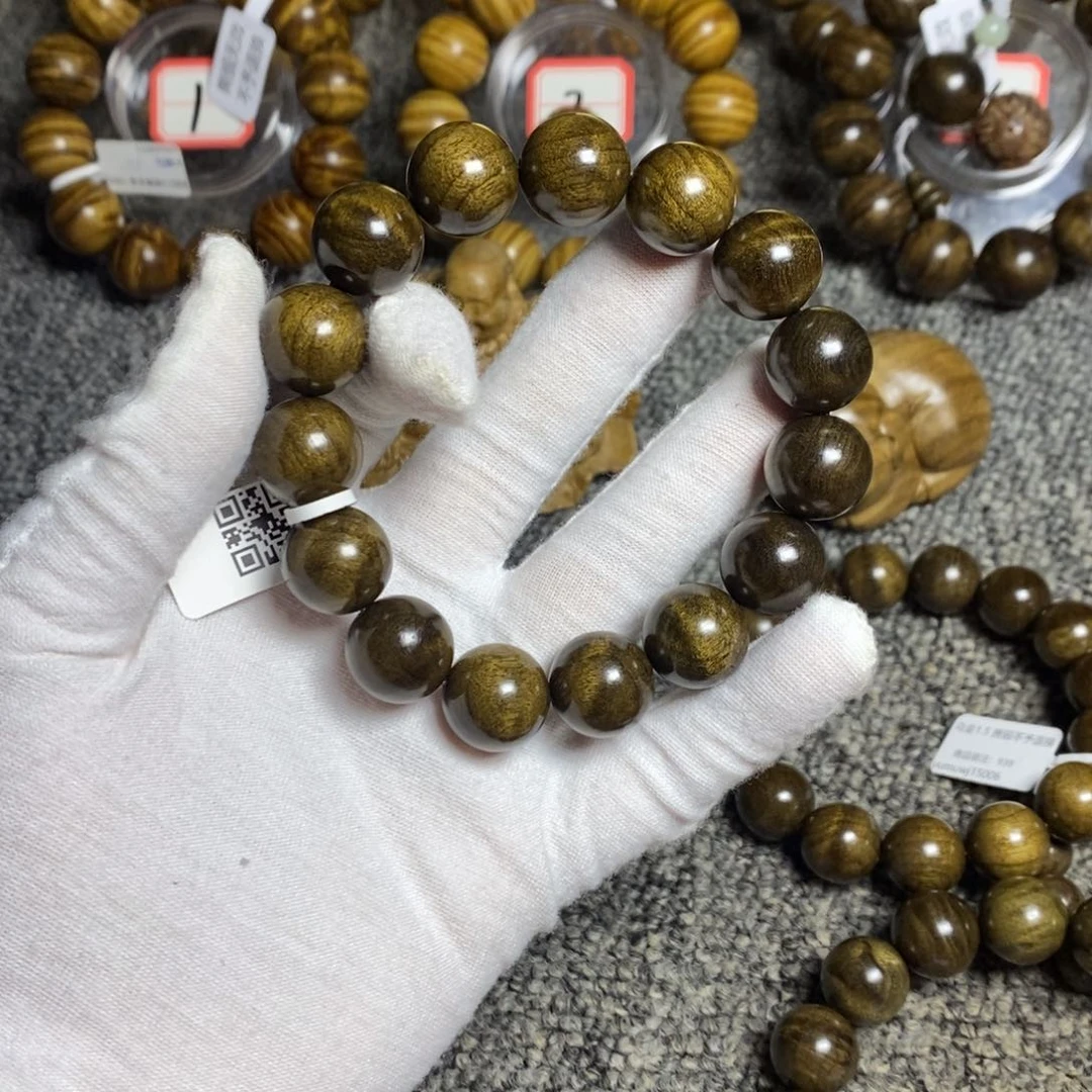 楠木（金丝楠）手串/手链乌木1.5。 39