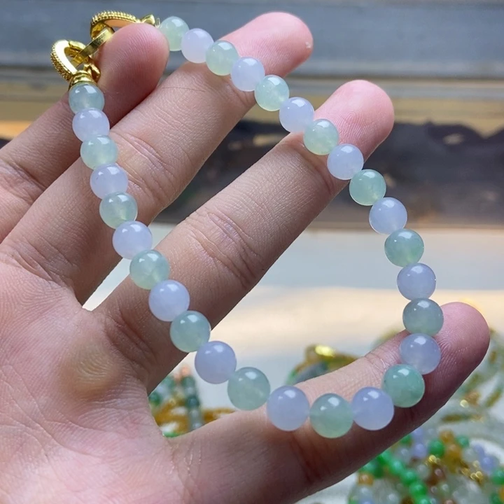 定制翡翠未镶嵌缅甸翡翠A货卡6.6