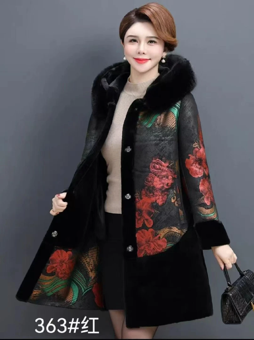 P0-363百搭外套妈妈装时尚女士上衣