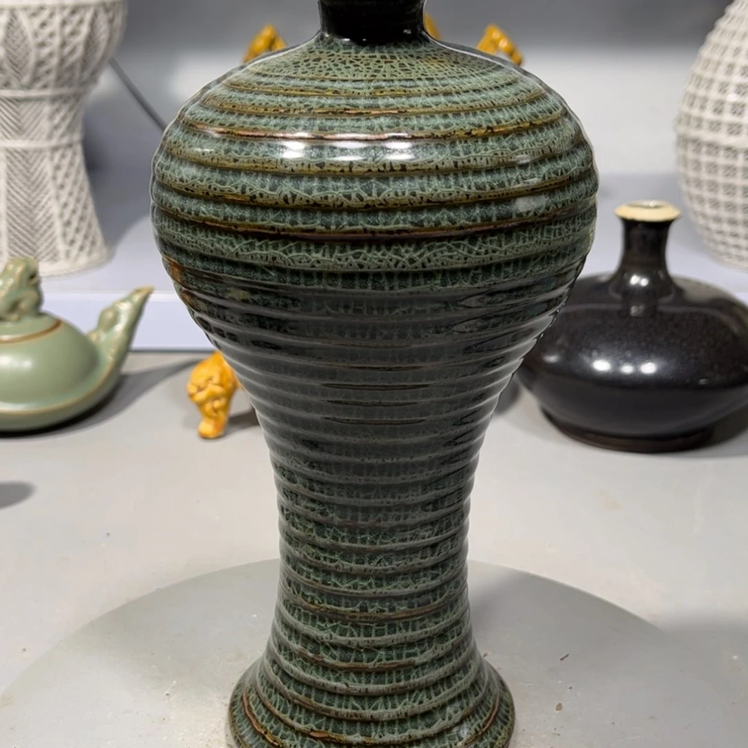 瓶小梅窑瓷器品相完美