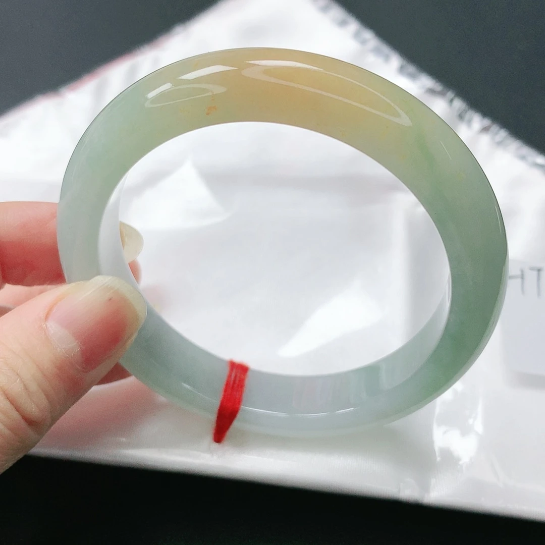 翡翠手镯未镶嵌缅甸天然A货翡翠