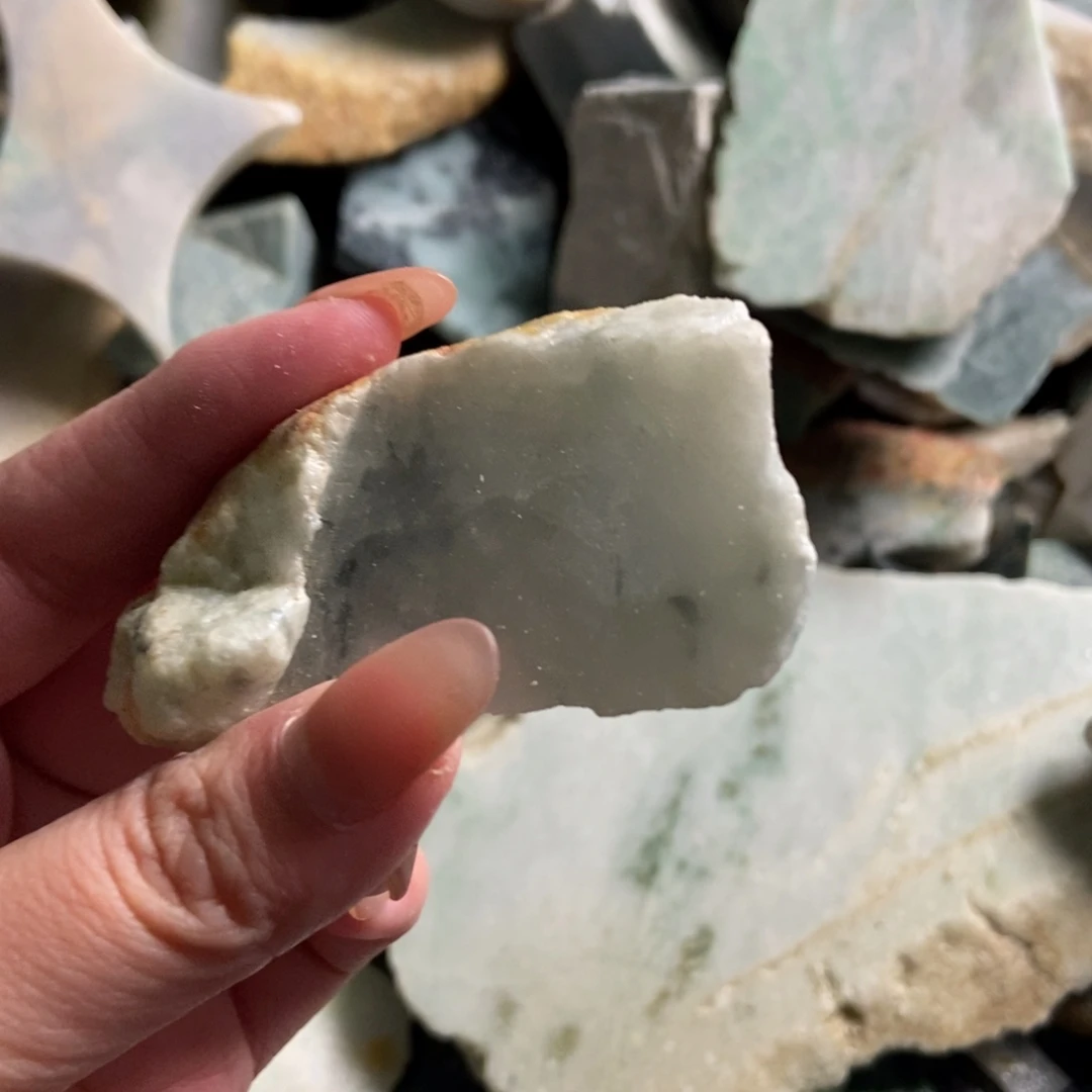 翡翠未镶嵌挂件天然翡翠