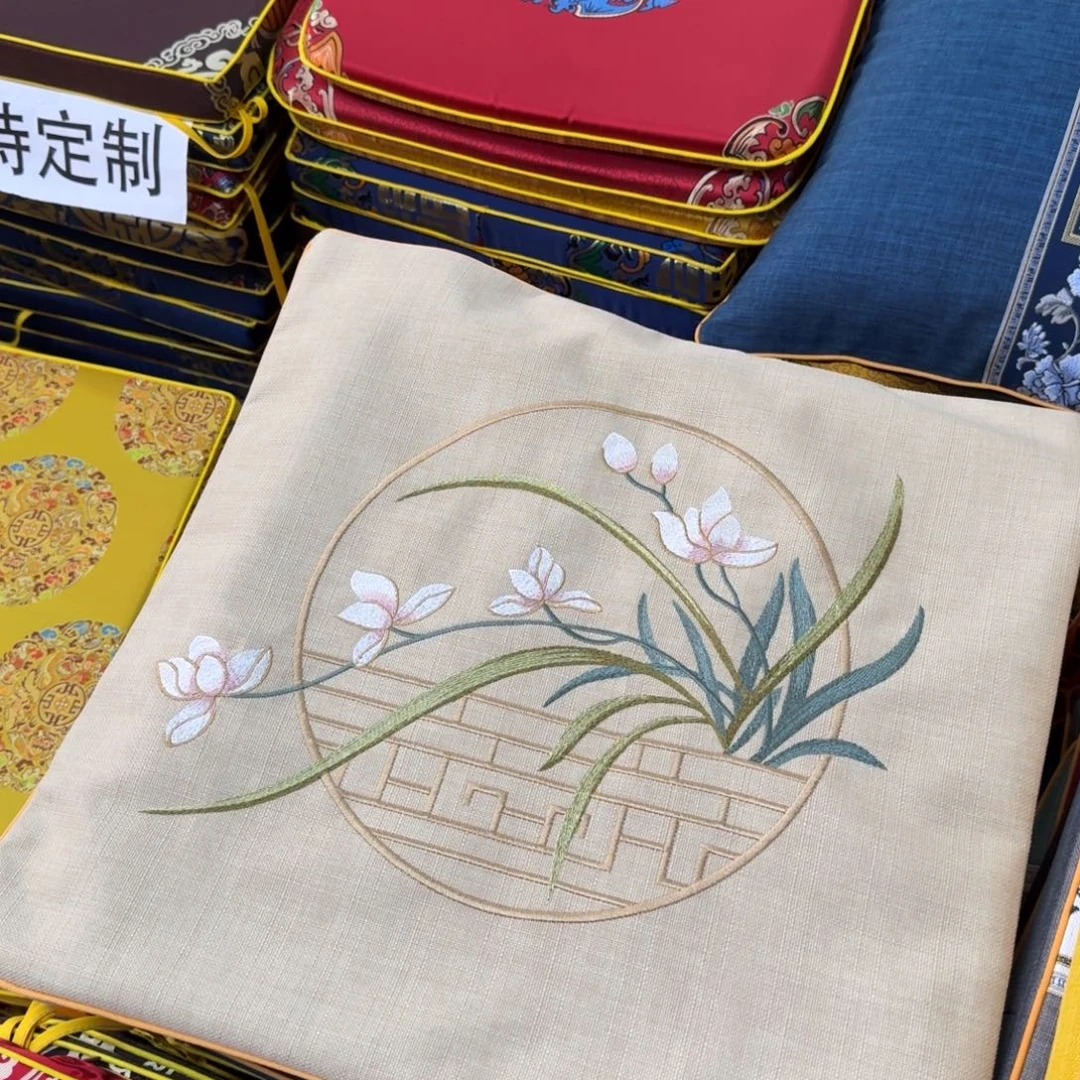 棉麻5cm棉麻雅兰米色