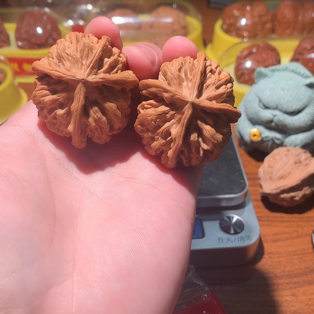 吊坠文玩核桃四棱