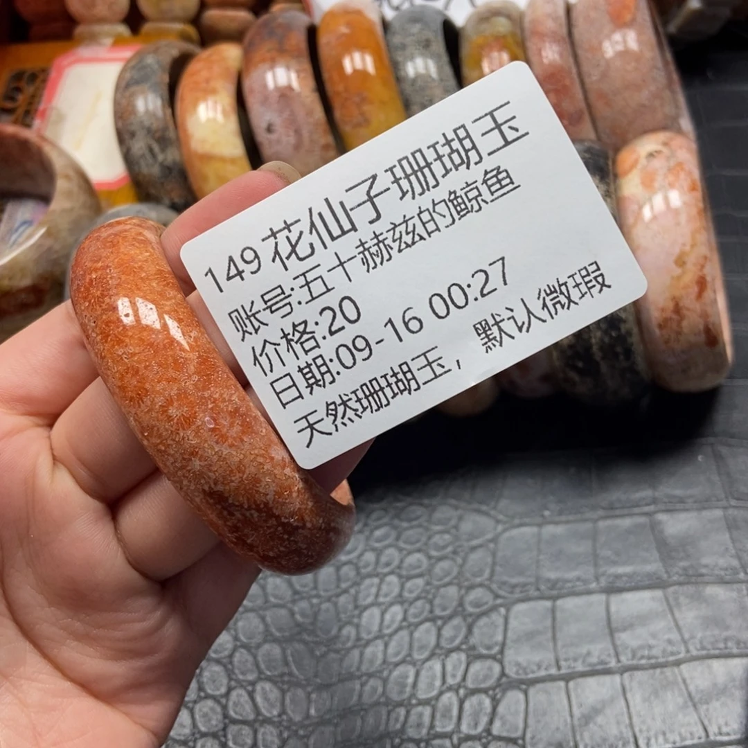五***鱼未镶嵌硅化珊瑚（珊瑚玉）珠宝半成品149