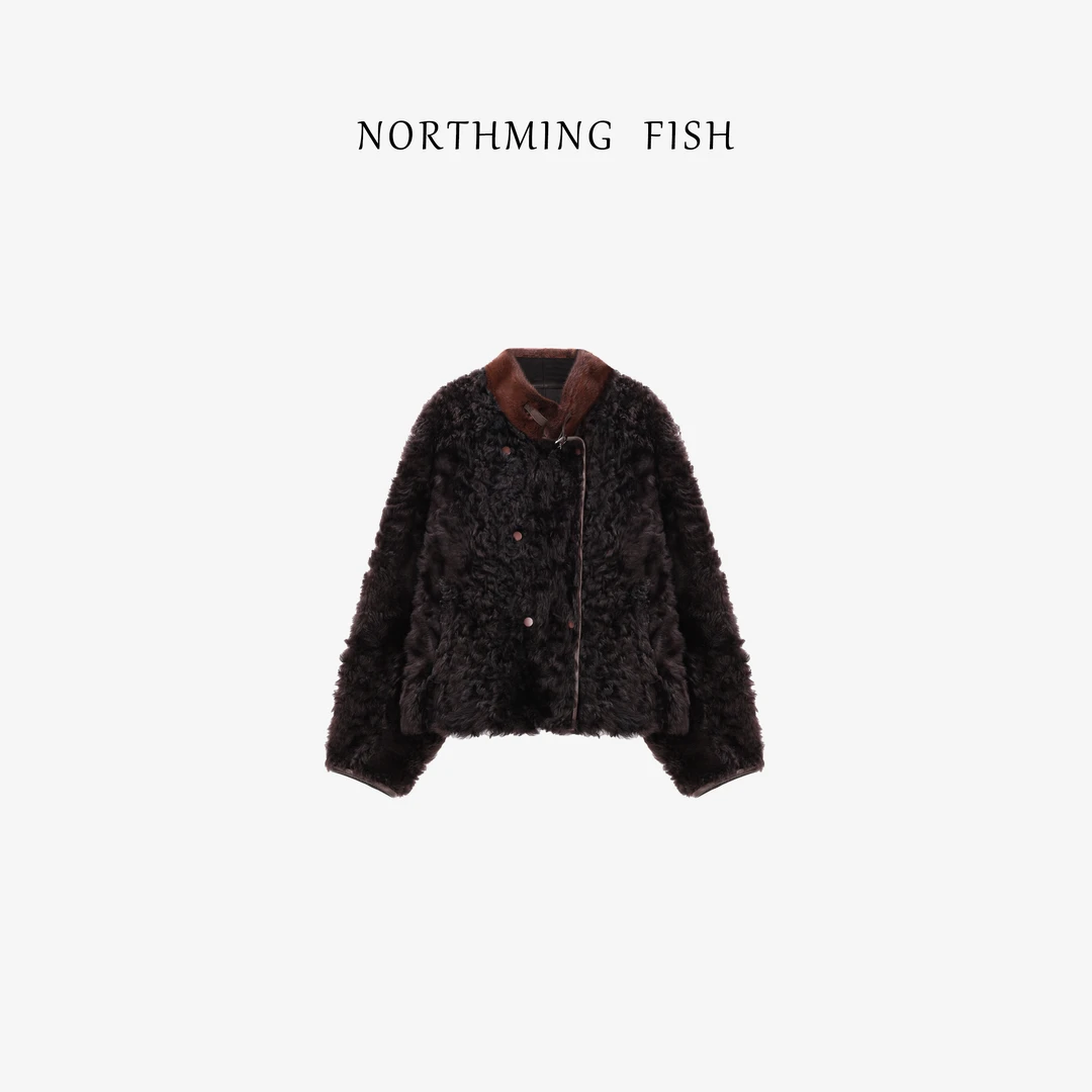NorthMing fish 皮毛一体外套