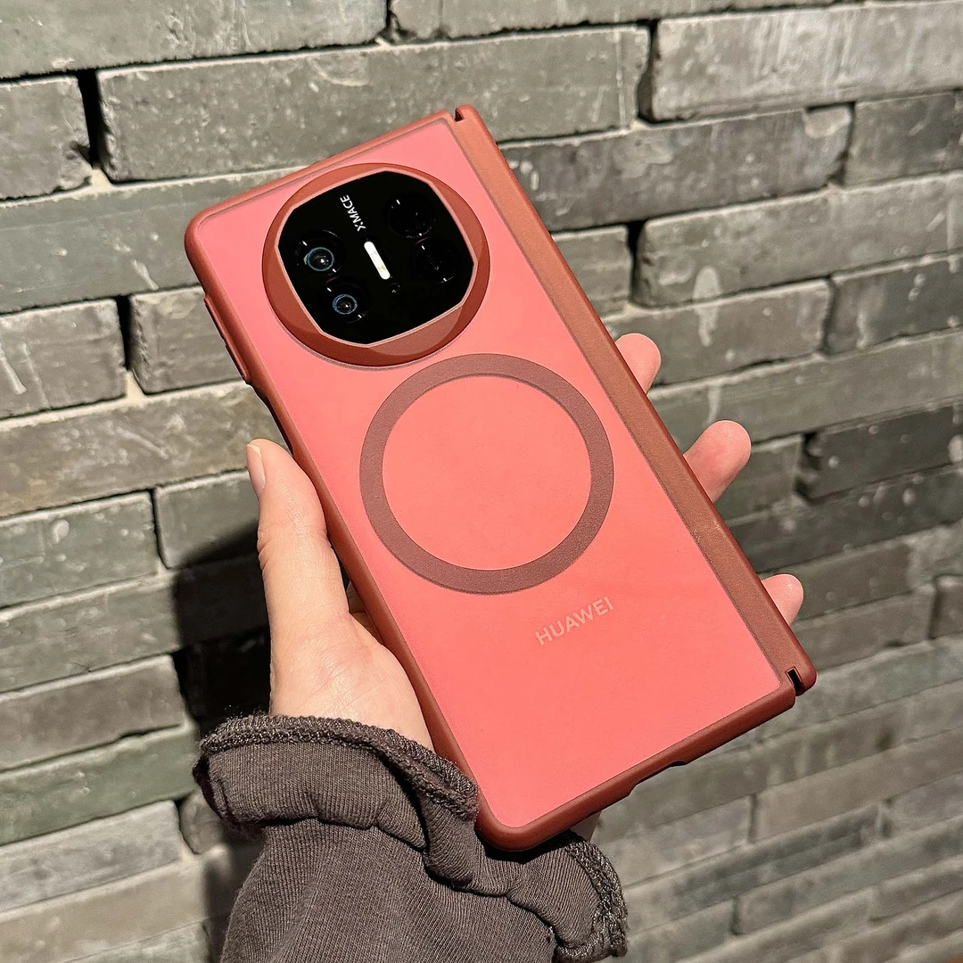 适用秒变X6华为Matex5折叠屏保护新款手机壳镜头全包中轴磁吸后壳