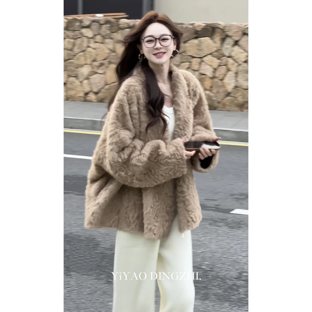 【亦瑶定制】温暖守护者 冬季小香时尚气质大衣外套5DWDJ10911
