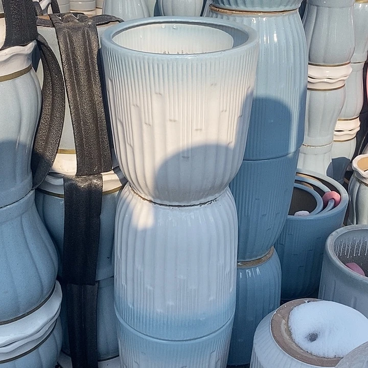 渐变蓝钢琴大号口32高36福利