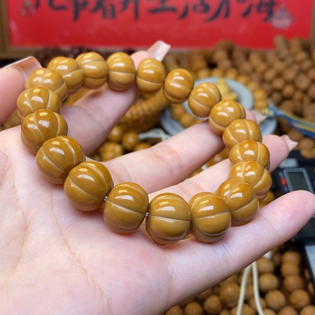 猴头全品泡芙南瓜手串