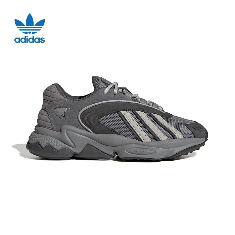 阿迪达斯~~大童鞋OZELIA运动鞋低帮轻便舒适复古透气休闲鞋IG7395