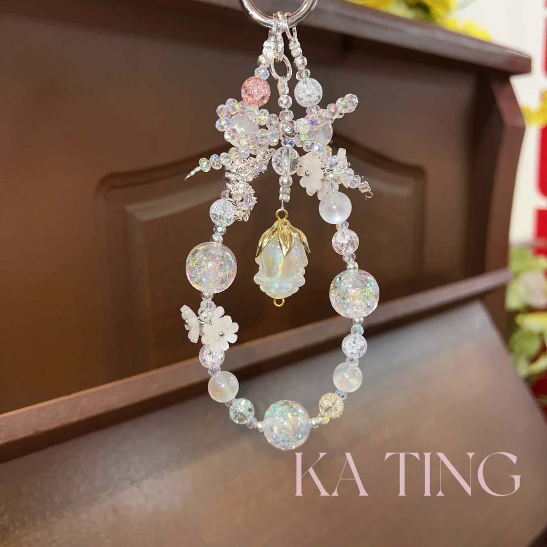 挂脖挂绳新款手腕款卡庭手机挂件/尤米原创设计链    016