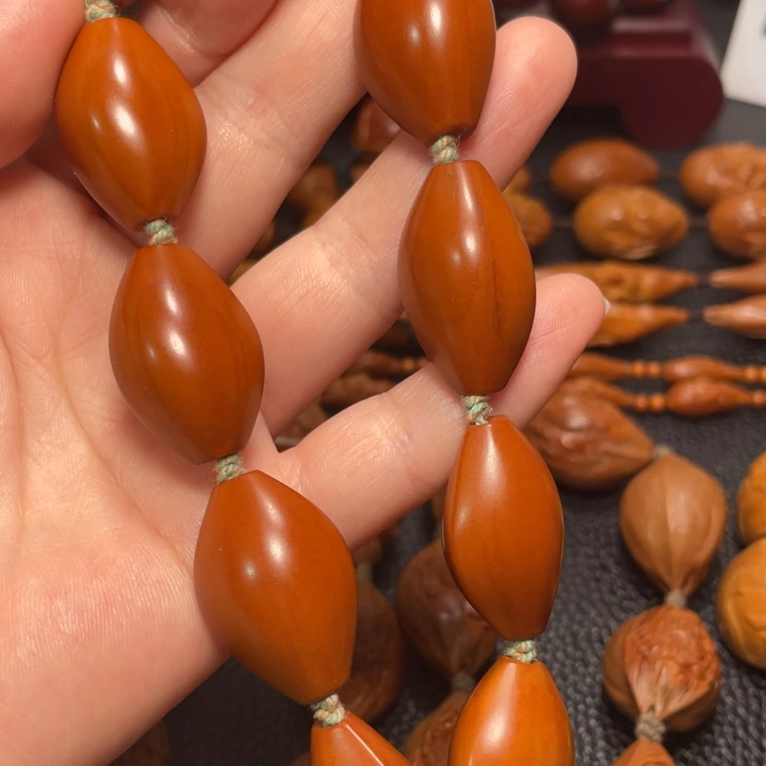 橄榄核手串/手链1.8左右四花水晶核