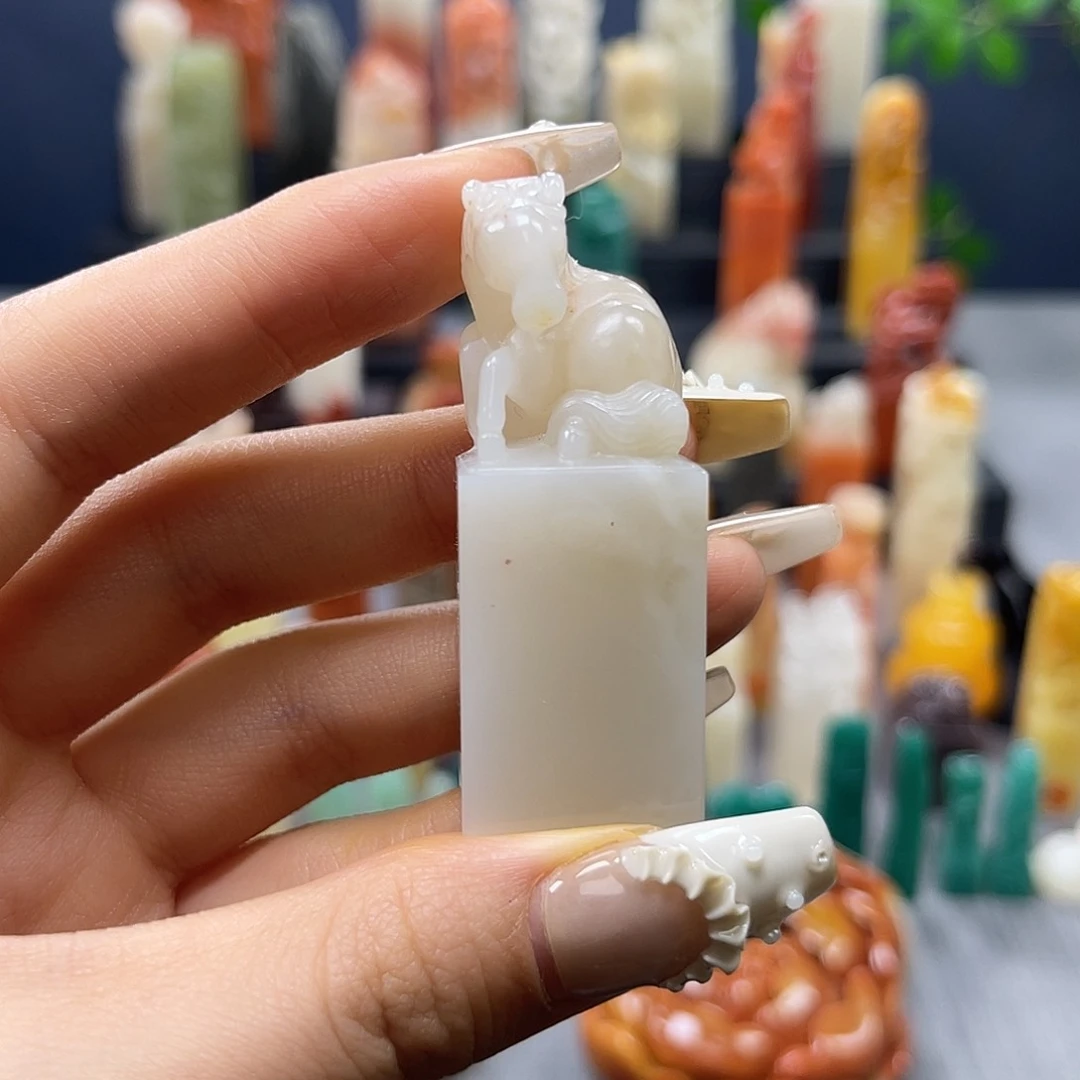 巴林石印石包邮包刻6282