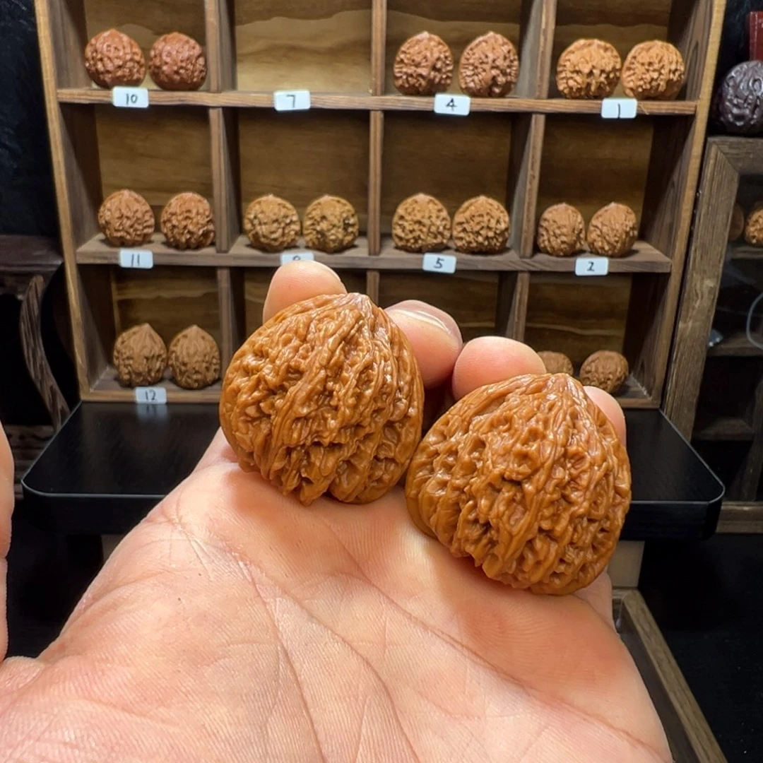 痒***g吊坠文玩核桃承德密纹