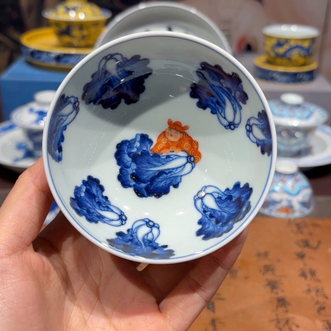 手工手绘陶瓷茶具