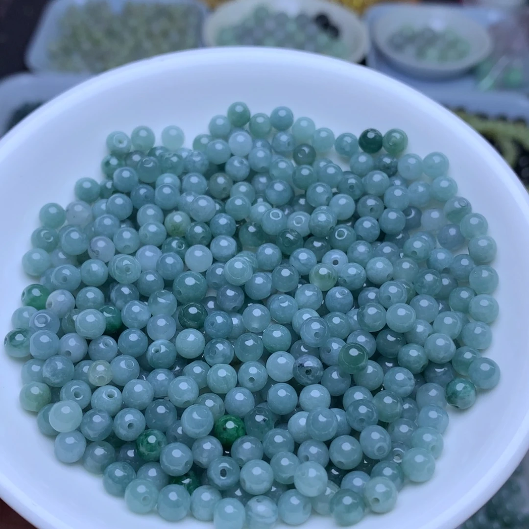 【闪购商品】未镶嵌手链翡翠卡5冰蓝水100个