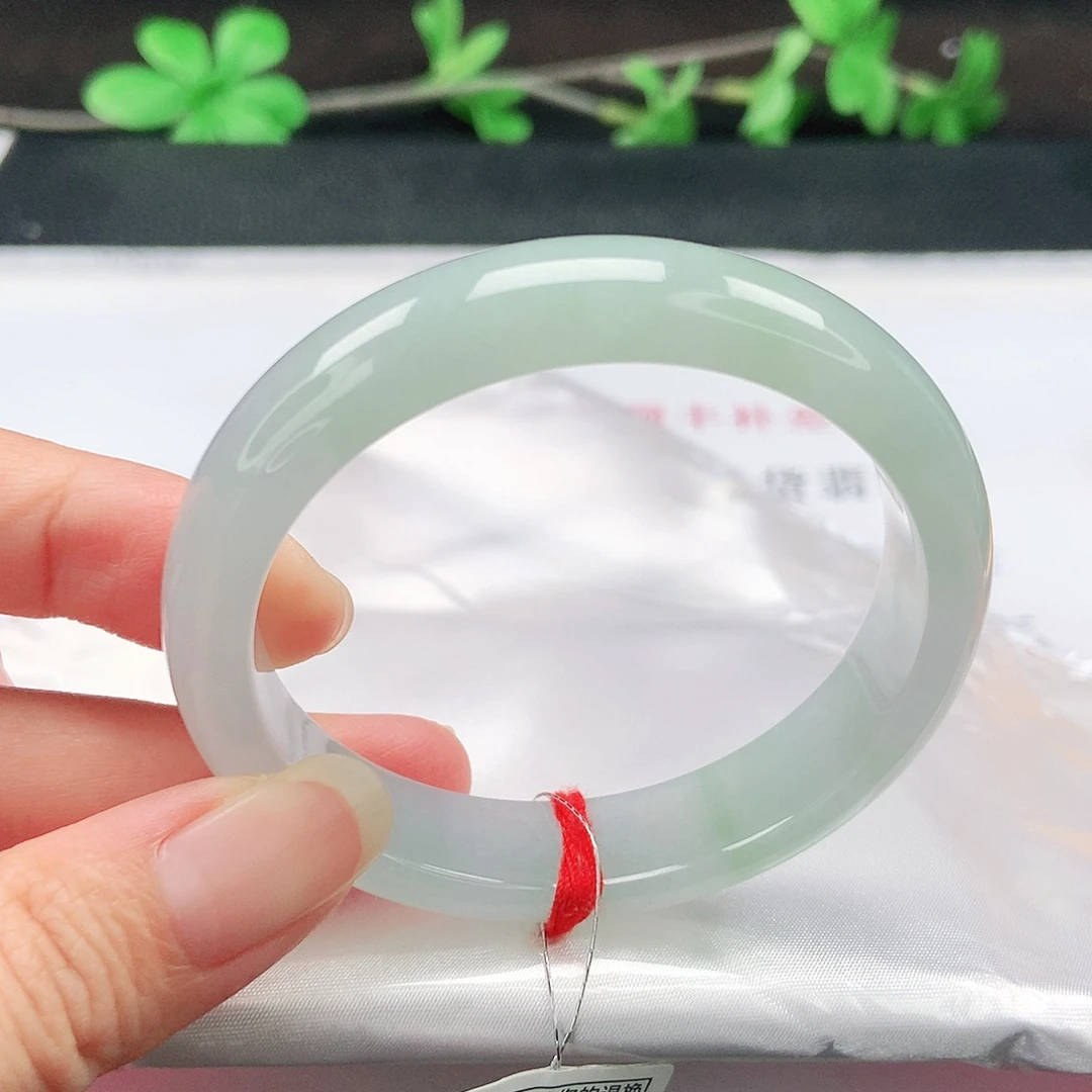 翡翠未镶嵌手镯53贵