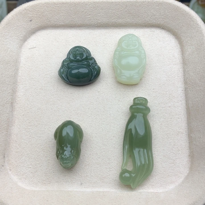 颈饰未镶嵌和田玉自选一个