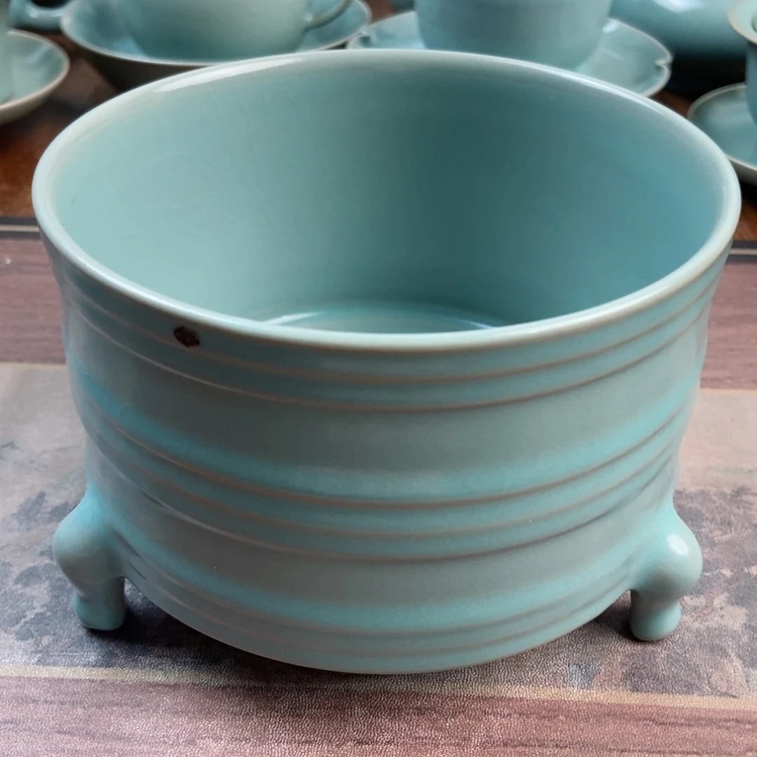摆件原产地原矿汝瓷～茶器