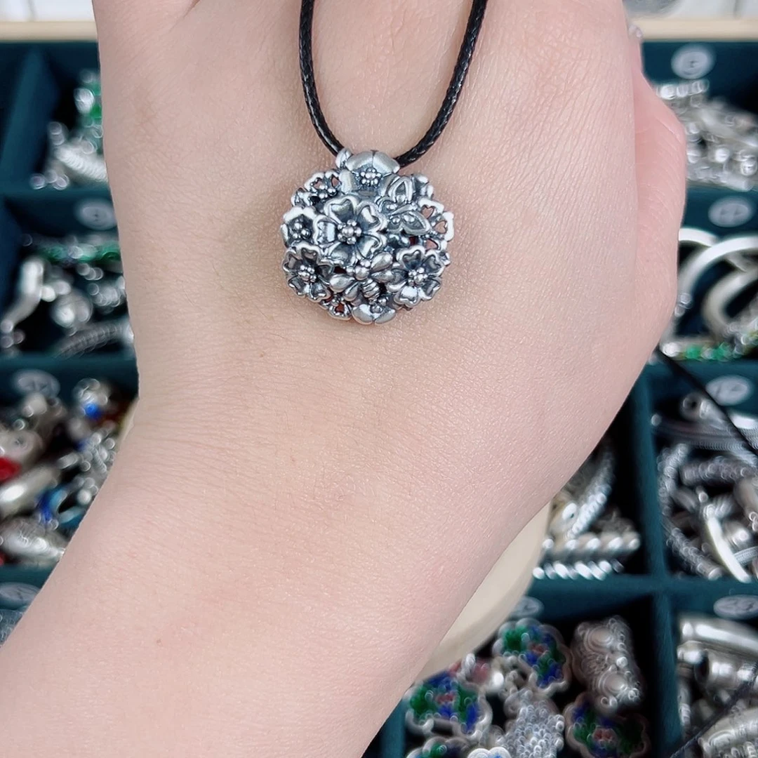 吊坠足银无足银999配件