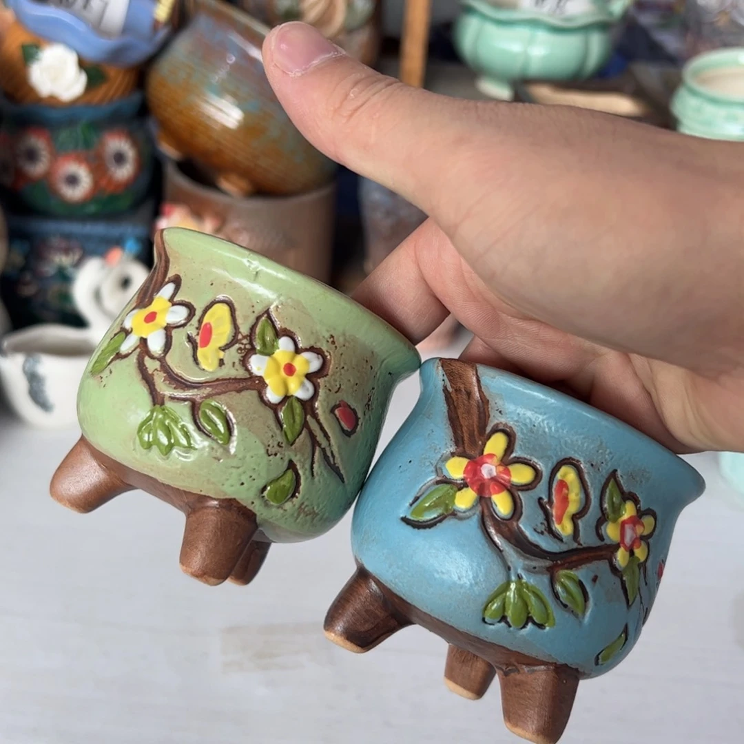 陶瓷多肉小花盆@@23