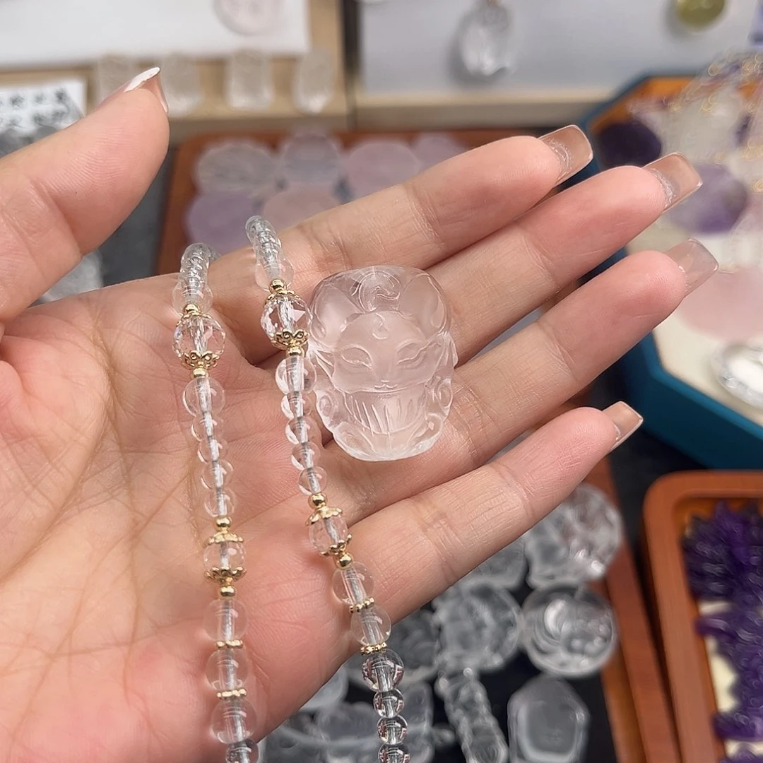水晶珠宝半成品未镶嵌V*69