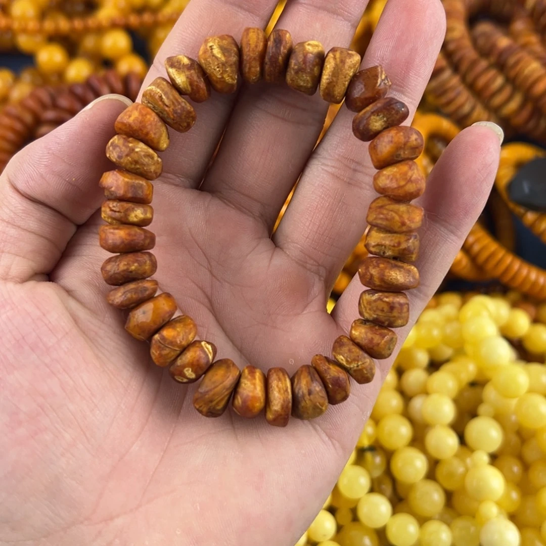 琥珀未镶嵌珠宝奇石