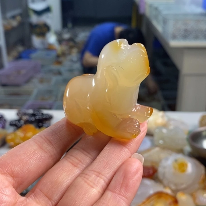 玛瑙/玉髓吊坠(不含链)未镶嵌
