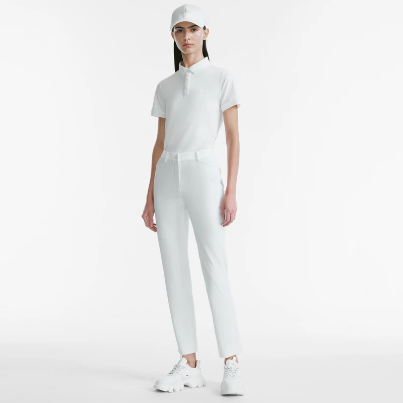 【功能细珠地】夏季女士新款休闲运动简约速干排汗舒适短袖polo衫