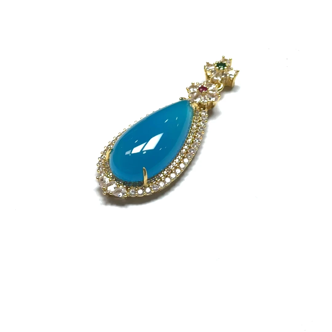 BYM090 现代简约时尚吊坠 尺寸35*17mm