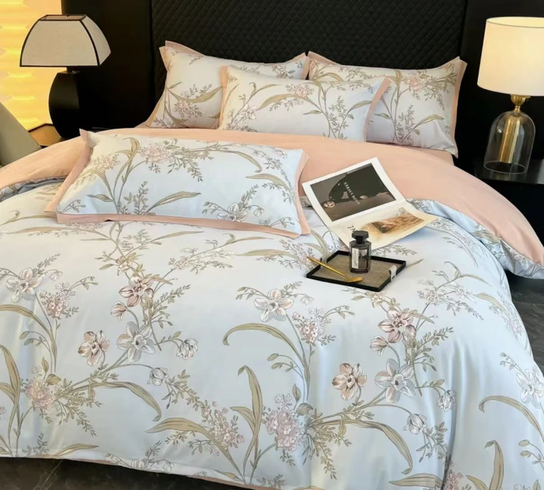 【北奈かわ会社】精品水洗棉四件套铃铛绿-200x230