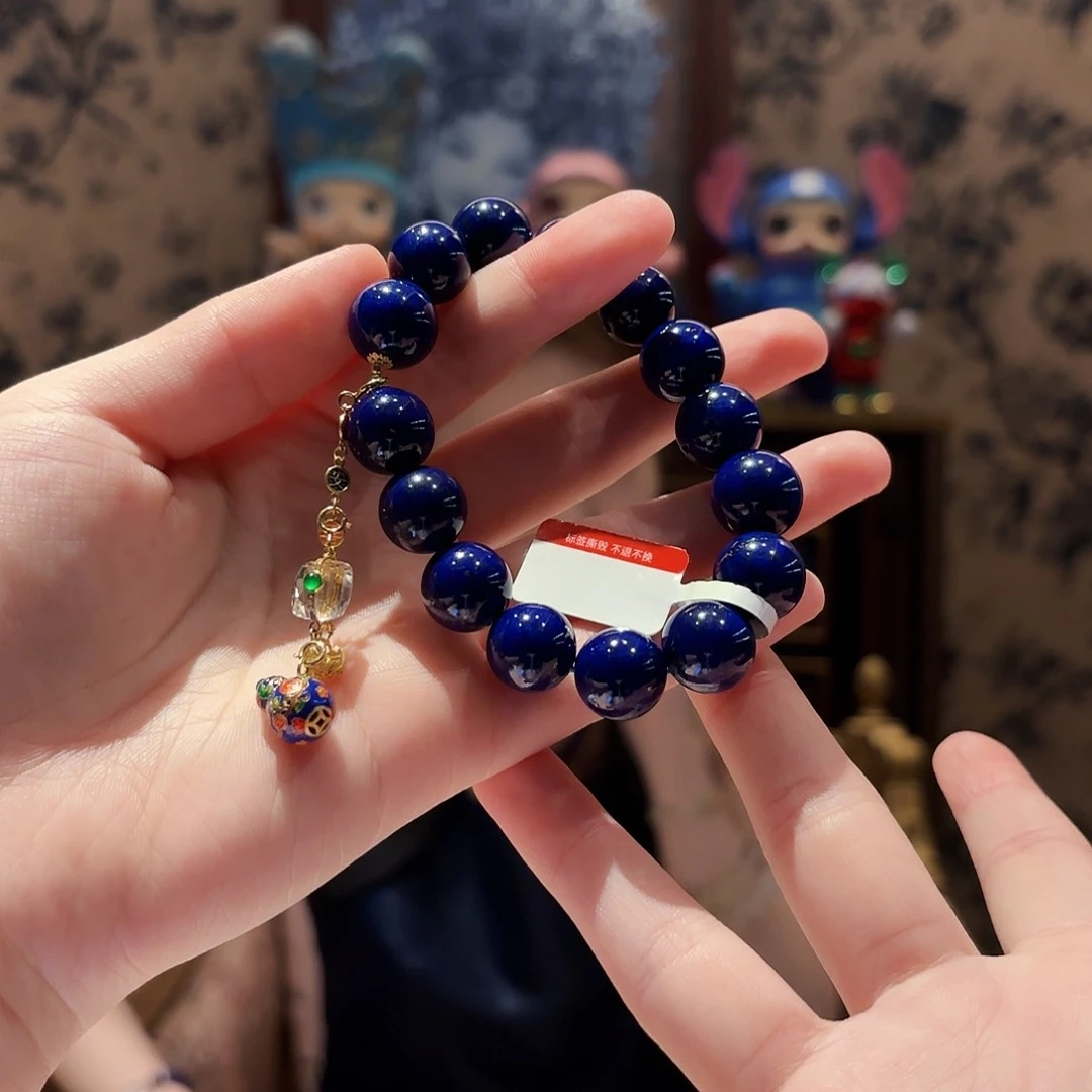 未镶嵌青金石手链禪***默手串