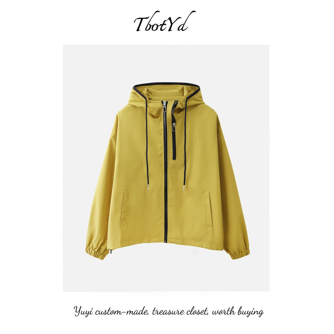 定制新款双拉链冲锋衣百搭外套25100