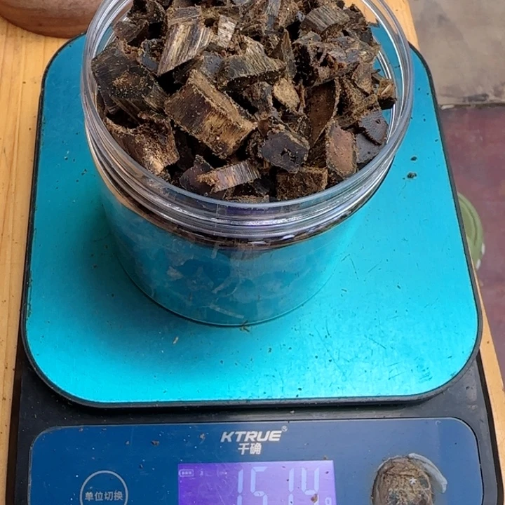 子***筑沉香沉香碎屑绿棋楠沉香高油脂碎料150克