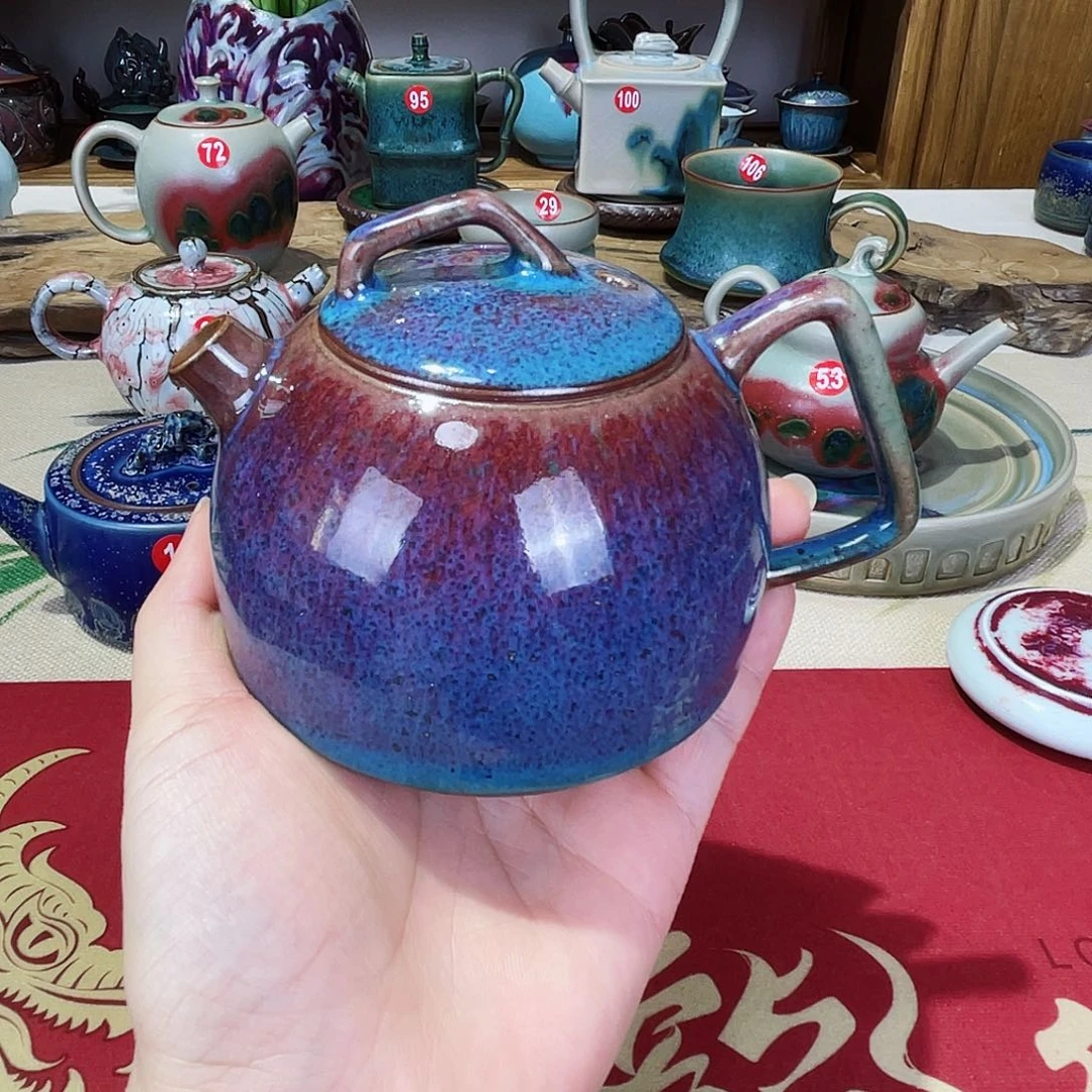 壶禹州钧瓷艺术作品