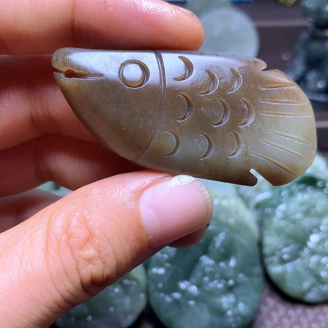 颈饰未镶嵌和田玉