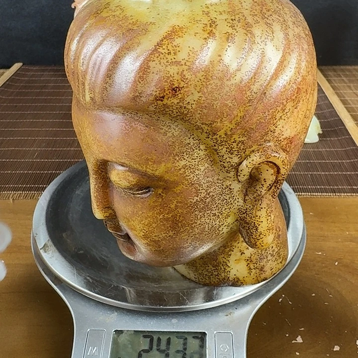 重***3和田玉未镶嵌挂件