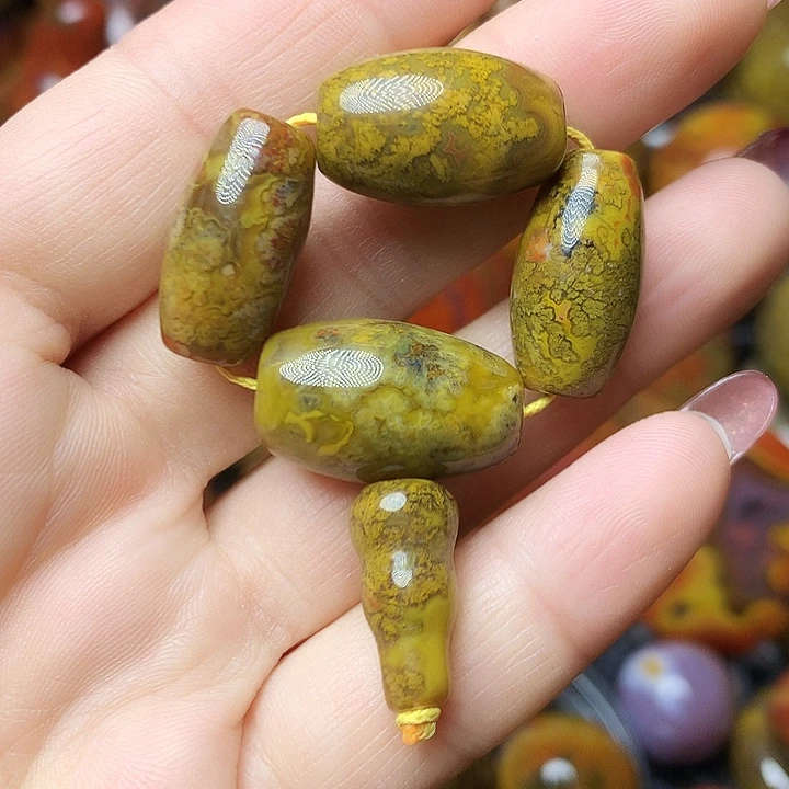 玛瑙/玉髓未镶嵌手链