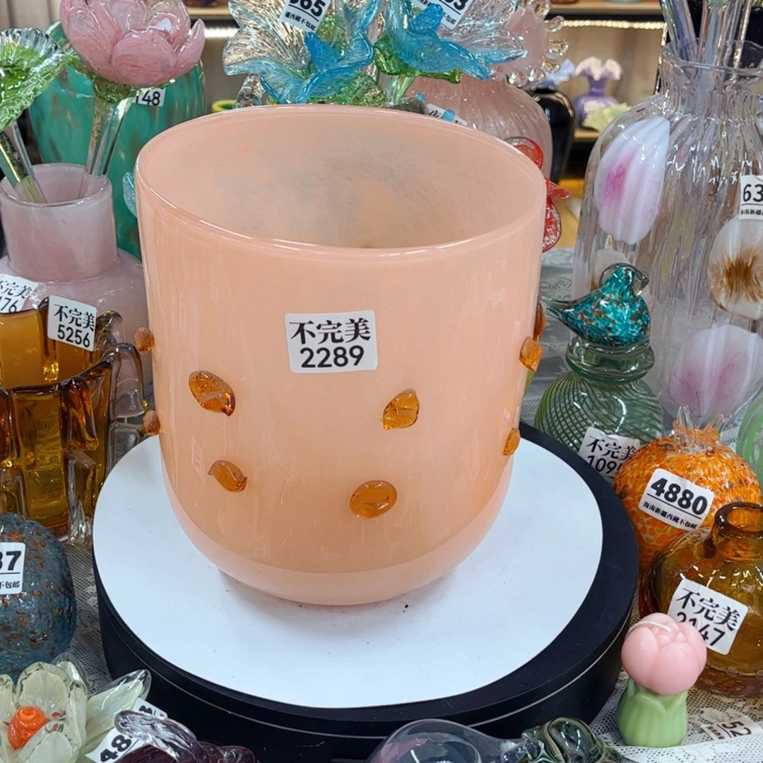 2289高22口19 家悦琉璃工艺品不完美