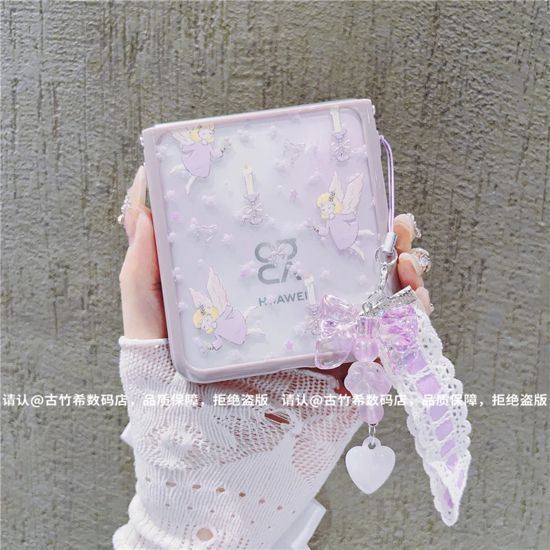 （华为novaflip系列）折叠奶油壳适用华为novaflip手机壳防摔爆款潮