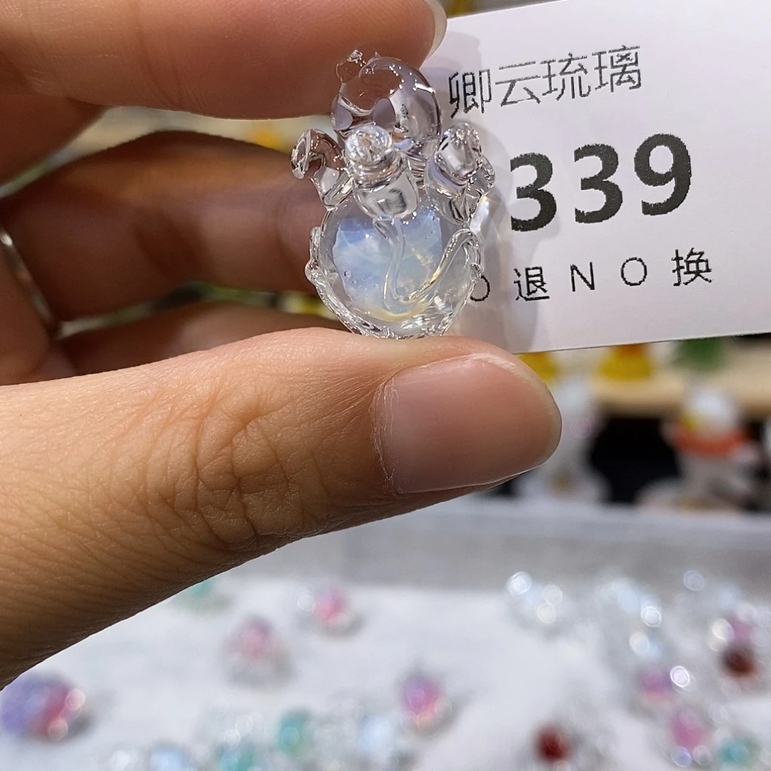 玻璃吊坠(不含链)339心脏